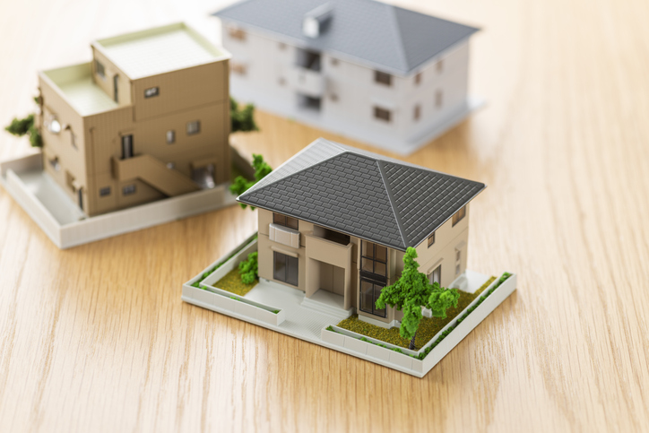 住宅のミニ模型